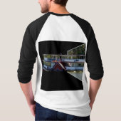 T-shirt Paddle Steamer Dimensional Art, (Dos)