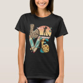 T-shirt Paddleboard SUP Girl LOVE Stand Up Paddle Board Ha (Devant)