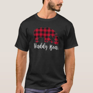 T-shirt Paddy Bear Pajama Red Buffalo Plaid