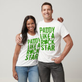 T-shirt Paddy Like a Rock Star (Unisexe)