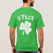 T-shirt Paddy's Day - O'Feck - Direct (Dos)