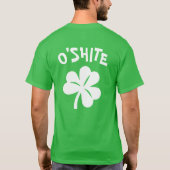 T-shirt Paddy's Day - O'Shite (Dos)
