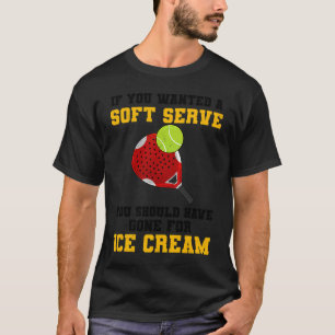 T-shirt Padel Paddle Tennis Moins de travail Plus d'entraî