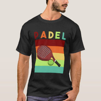 T-shirt Padel Paddle Tennis Paddel Racquet Ball