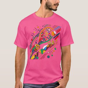 T-shirt Padel Paddle Tennis Paddel Racquet Ball