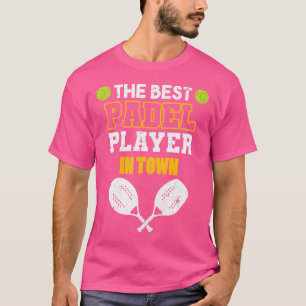 T-shirt Padel Paddle Tennis Paddel Racquet Ball
