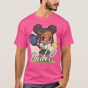 T-shirt Padel Paddle Tennis Paddel Racquet Ball African Gi