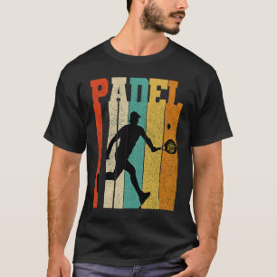T-shirt Padel Paddle Tennis Paddel Racquet Ball Vintage 2