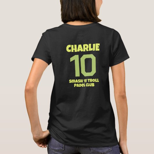 T-shirt 🧌Padel Racket Rager (Dos)