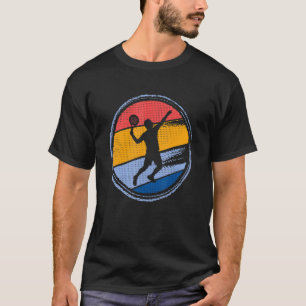 T-shirt Padel Tennis Retro Paddleball Vintage Padel