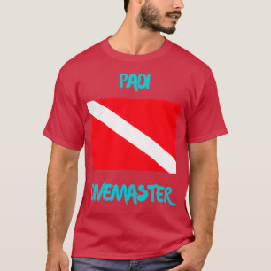 T-shirt Padi Divemaster Pour Les Amateurs De Plongée Sous-