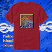T-shirt Padre Island Great State of Texas Sun and Sail