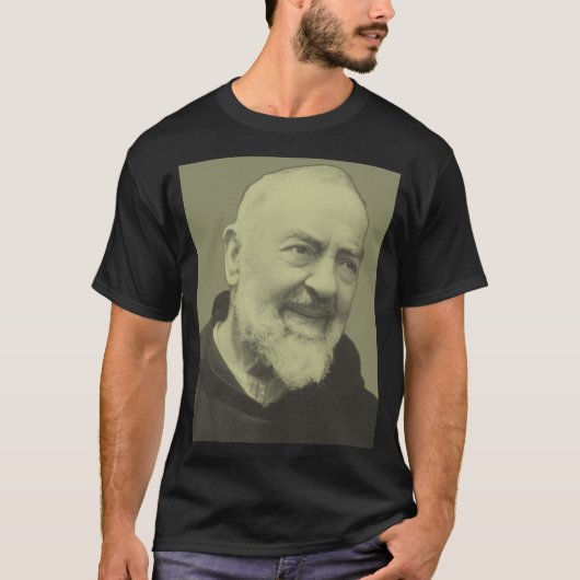 T-shirt Padre Pio de Pietrelcina (Devant)