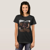 T-shirt Pagaille de Mustélidés (Devant entier)