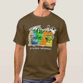 T-shirt Page du griffonnage de Travis