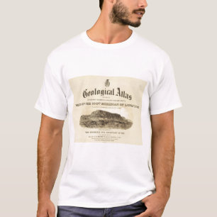T-shirt Page titre géologique d'atlas