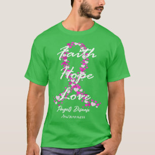 T-shirt Pagets Maladie Sensibilisation Foi Espoir Amour Es