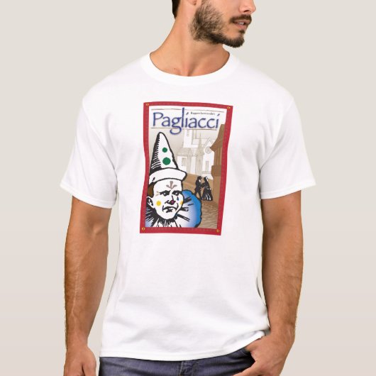 T-shirt Pagliacci, opéra (Devant)