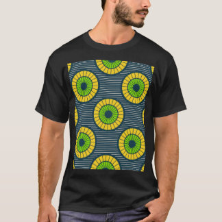T-shirt Pagne Ethique Motif Wax Africgraphique
