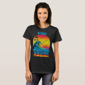 T-shirt Paia Maui Retro Throwback Surf & Beach Souvenir (Devant entier)