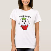 T-shirt Paillette de fraises à fond (Devant)