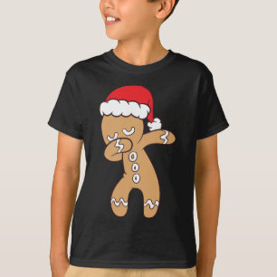 T-shirt Pain D'Argent Avec Le Chapeau Du Père Noël Cute Da