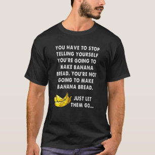 T-shirt pain de banane cuisson drôle mème