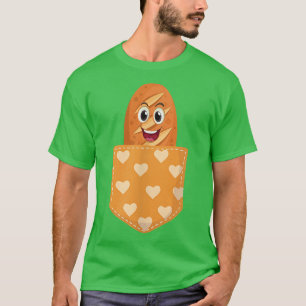 T-shirt Pain de gâteau à soupe roulante à la farine de poc