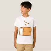T-shirt Pain De Pain Fraîchement Cuit (Devant entier)