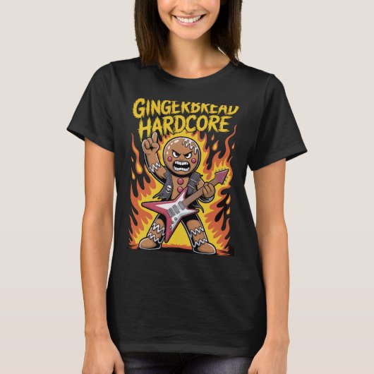 T-shirt Pain d'épice Hardcore (Devant)