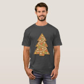 T-shirt Pain d'épices Arbre de Noël (Devant entier)