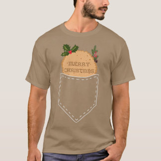 T-shirt Pain d'épices Cookie Pocket Cute Café Amateurs de 