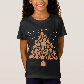 T-Shirt Pain d'épices Cookies Arbre de Noël Pain d'épices