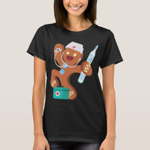 T-shirt Pain d'épices Cookies de Noël Costume de cuisine