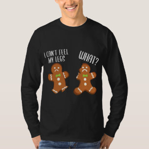 T-shirt Pain d'épices de Noël Hommes Je ne peux pas sentir