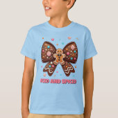 T-shirt Pain d'épices glacé et épicé Coquette Bow (Devant)