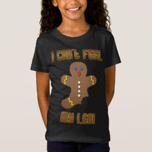 T-Shirt Pain d'épices homme je ne peux pas sentir ma jambe