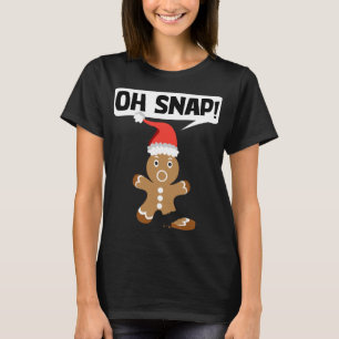 T-shirt Pain d'épices Homme Oh Snap Cookie Noël Stocker