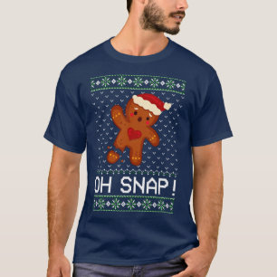 T-shirt Pain d'épices homme Oh Snap Noël