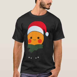 T-shirt Pain d'épices Homme Père Noël Costume de chapeau N