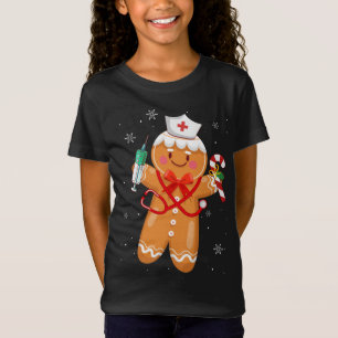 T-Shirt Pain d'épices Noël Cookies de Noël Pâtisserie Infi