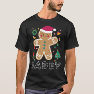 T-shirt Pain d'épices personnalisé Pajamas de Noël de la f