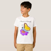 T-shirt Pain et papillon (Devant entier)