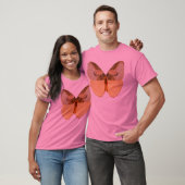 T-shirt pain et papillon (Unisexe)