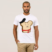 T-shirt Pain grillé français (Devant entier)