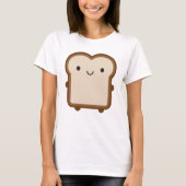 T-shirt Pain Kawaii / Toast (Devant)