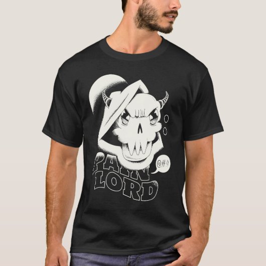 T-shirt Pain lord scary creepy creature hoodie (Devant)