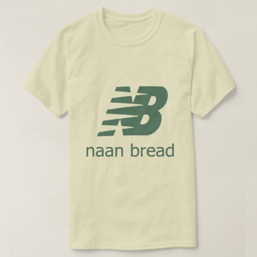 T-shirt pain naan (Design devant)