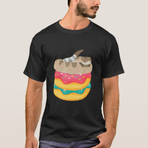 T-shirt Pains de Python Balle Donuts Reptile Animal Herpé