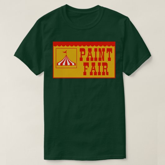 T-shirt Paint Fair (Design devant)